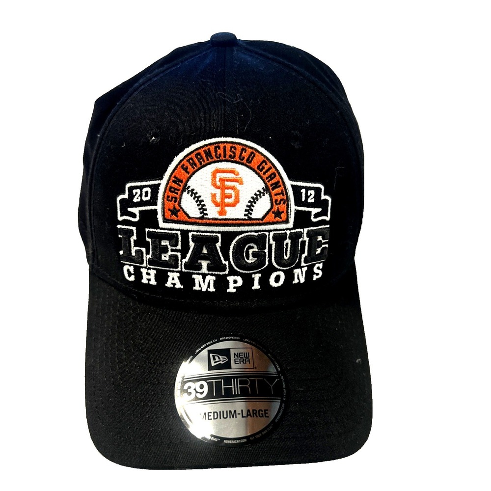 SAN FRANCISCO GIANTS 2012 NATIONAL LEAGUE CHAMPIONS Official On-Field Cap Med/Lg